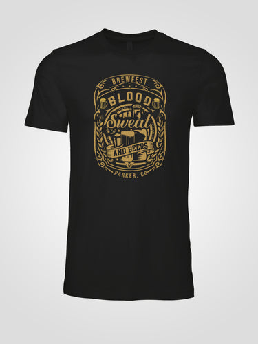 Blood, Sweat and Beer - T-shirt - Brewfest 2025