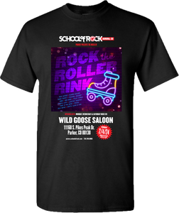 SoR Rock the Roller Rink Poster shirt.
